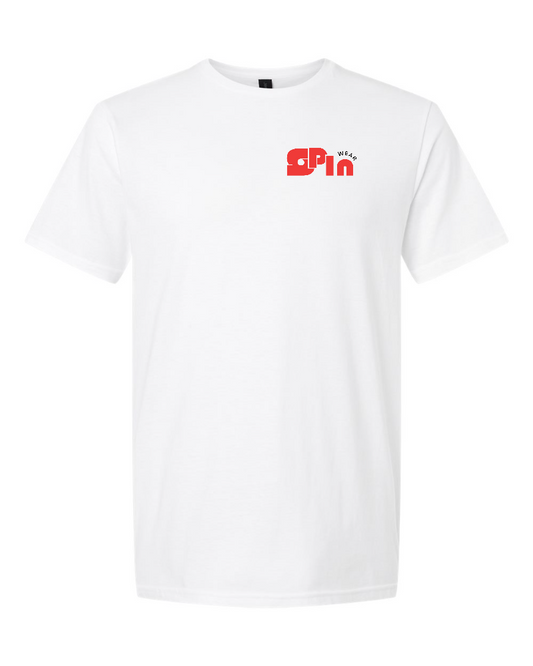 Red Letter White Tee