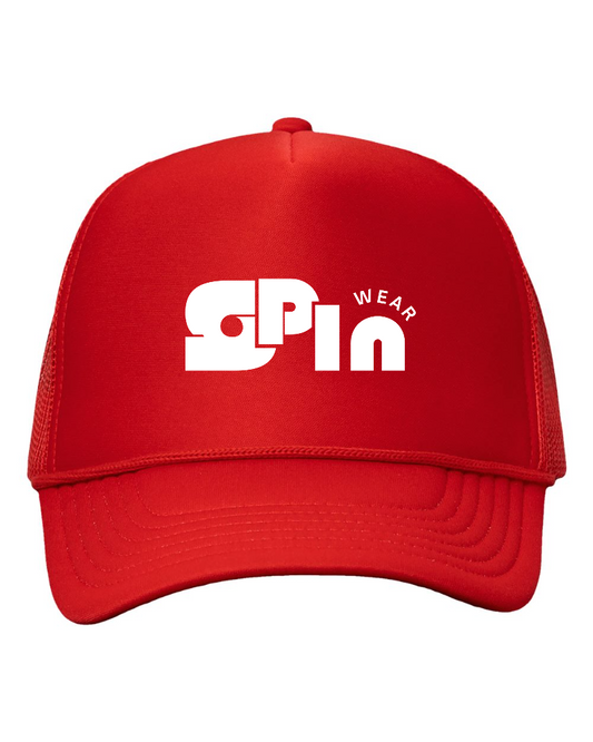 Full Red Trucker